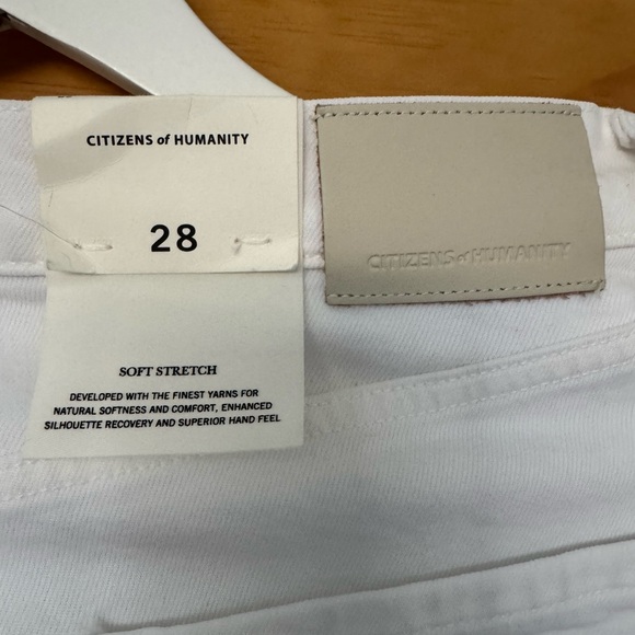 CITIZENS OF HUMANITY Isola Flare in Wildflower White Women's Jeans Size 28 - Picture 7 of 11